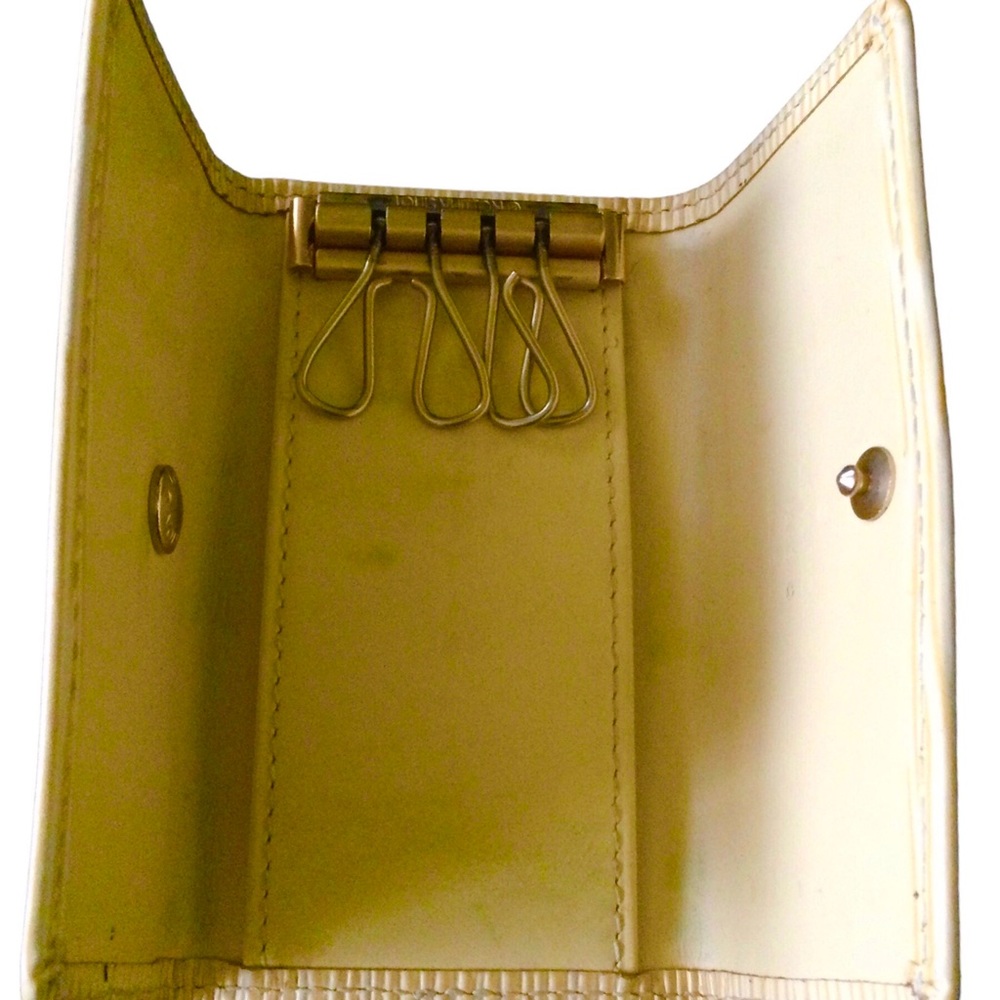 Louis Vuitton Yellow Epi Key Case - Picture 10 of 11